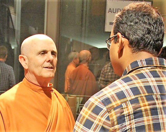 Monastic lecture NSWTF Conference Centre 3 Brother Devananda